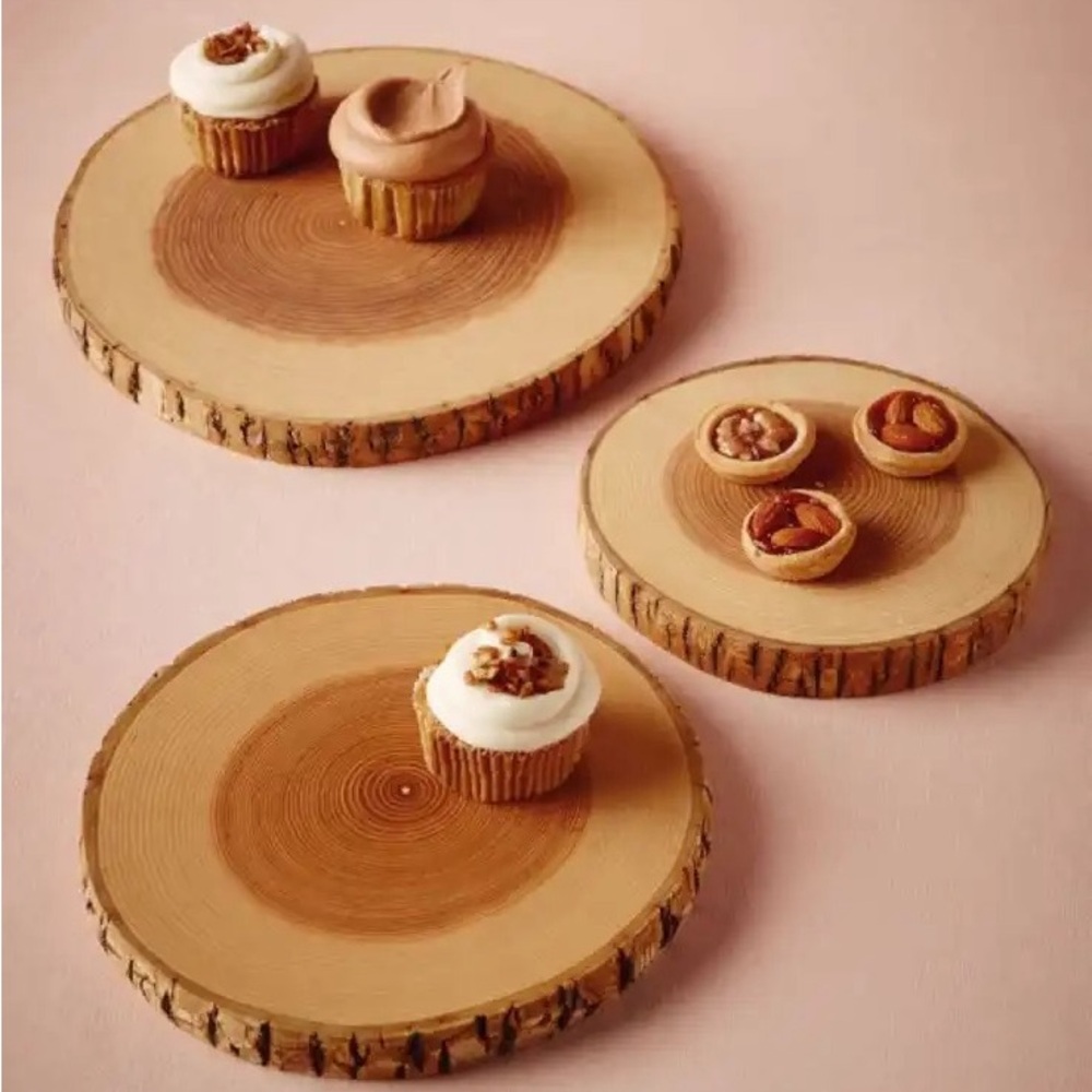 MEDIUM - Ashwood Slab Wooden Trays